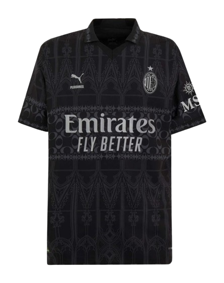 MAILLOT AC MILAN FOURTH NOIR 2024/2025