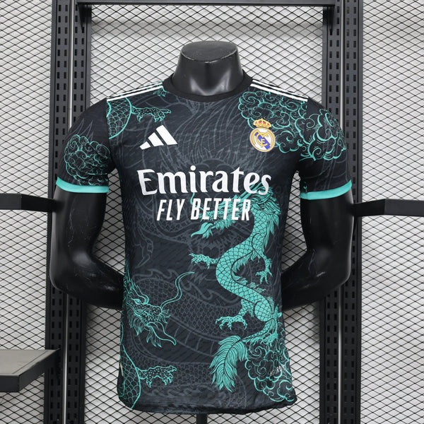 MAILLOT CONCEPT REAL MADRID NOIR ET VERT