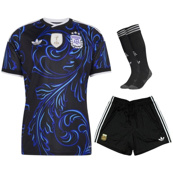 KITS ENFANT/ JUNIOR ARGENTINE EXTERIEUR COUPE DU MONDE 2026