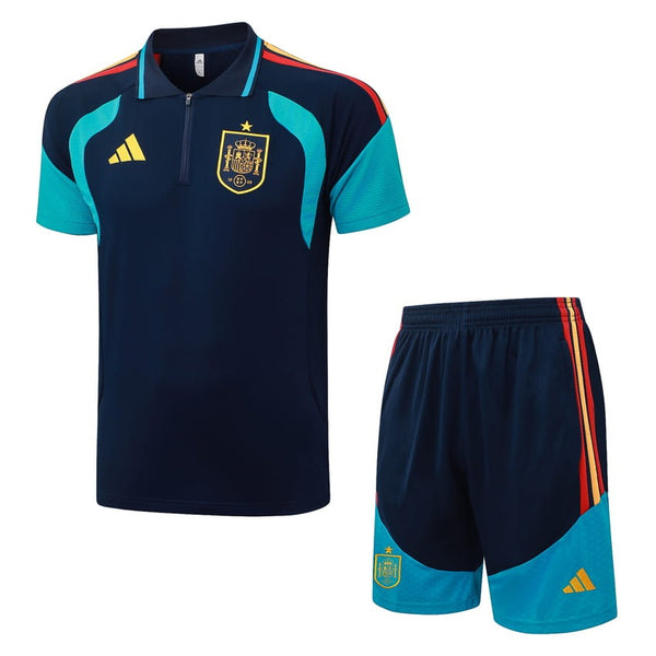 POLO ESPAGNE 2026/2027, coloris Bleu marine
