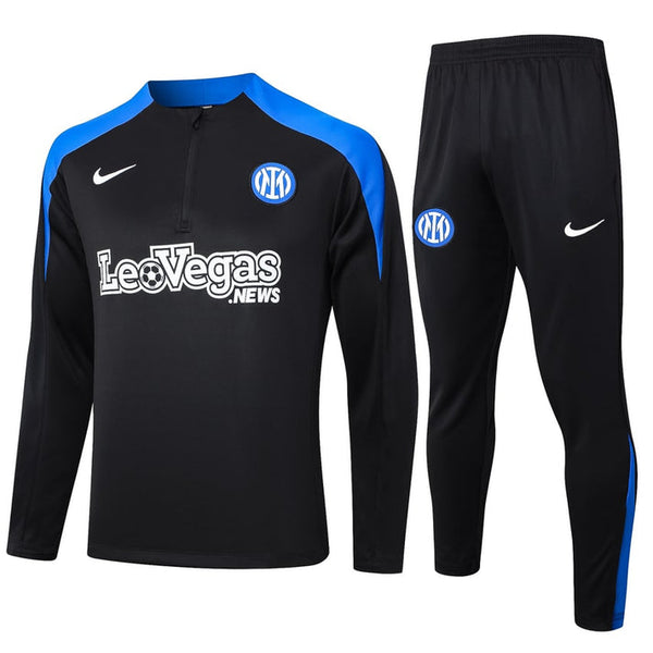 SURVETEMENT HAUT/BAS INTER MILAN 2025/2026, coloris Noir et bleu