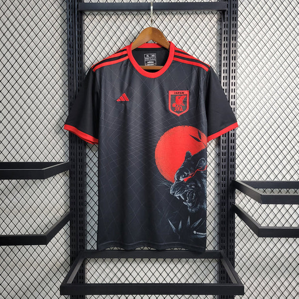 MAILLOT CONCEPT JAPON NOIR ET ROUGE