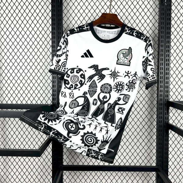 MAILLOT MEXIQUE CONCEPT NOIR ET BLANC 2026