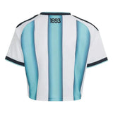 MAILLOT ARGENTINE CROP TOP FEMME DOMICILE 2026 2027