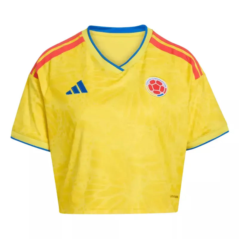 MAILLOT COLOMBIE CROP TOP FEMME DOMICILE 2026/2027
