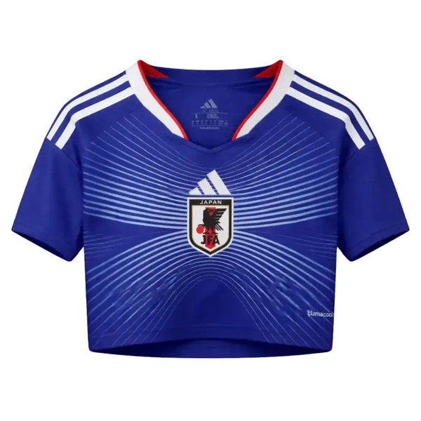 MAILLOT JAPON CROP TOP FEMME DOMICILE 2026 2027