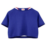 MAILLOT JAPON CROP TOP FEMME DOMICILE 2026 2027