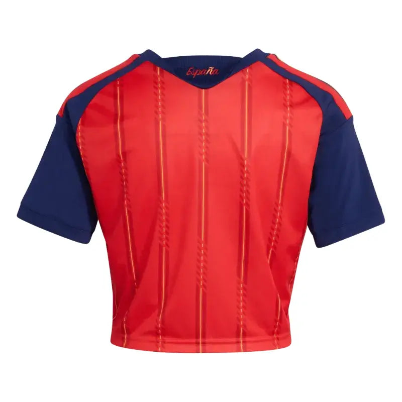 MAILLOT ESPAGNE CROP TOP FEMME DOMICILE 2026 2027