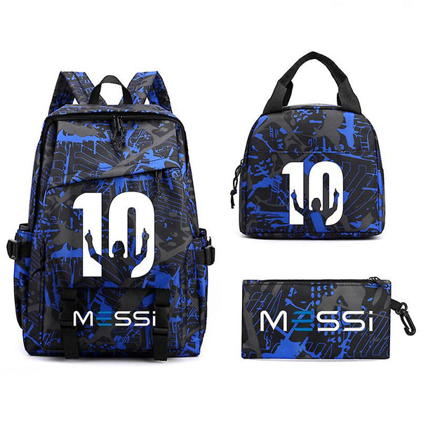PACK SAC A DOS MESSI BLEU