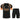 ENSEMBLE ÉTÉ HAUT/BAS ARSENAL 2026/2027, coloris Noir et orange