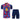 ENSEMBLE ÉTÉ HAUT/BAS BARCELONE 2026/2027, coloris Damier rouge et bleu