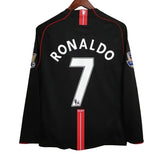 MAILLOT RETRO MANCHESTER UNITED MANCHES LONGUES 2008/2009