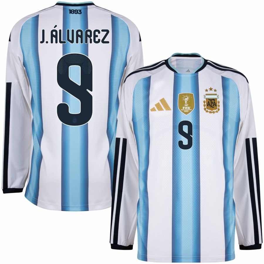 MAILLOT ARGENTINE DOMICILE MANCHES LONGUES COUPE DU MONDE 2026