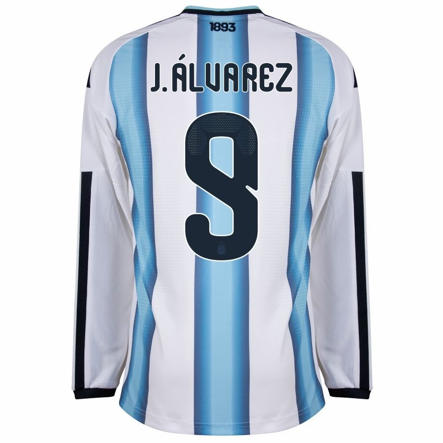 MAILLOT ARGENTINE DOMICILE MANCHES LONGUES COUPE DU MONDE 2026