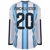 MAILLOT ARGENTINE DOMICILE MANCHES LONGUES COUPE DU MONDE 2026