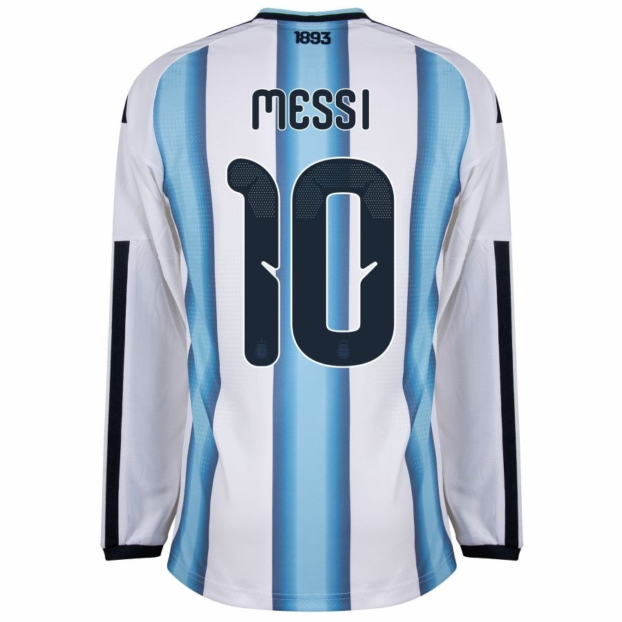 MAILLOT ARGENTINE DOMICILE MANCHES LONGUES COUPE DU MONDE 2026