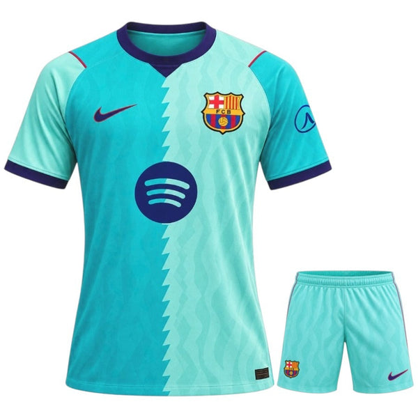 KITS ENFANT/JUNIOR BARCA THIRD 2026/2027