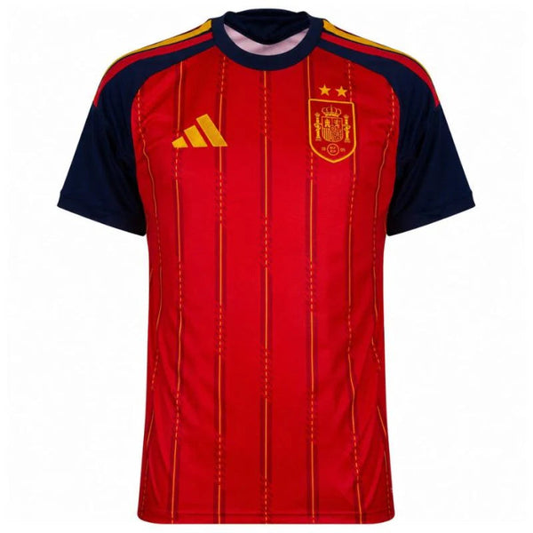 MAILLOT ESPAGNE DOMICILE COUPE DU MONDE 2026 DEUX ÉTOILES ⭐️⭐️