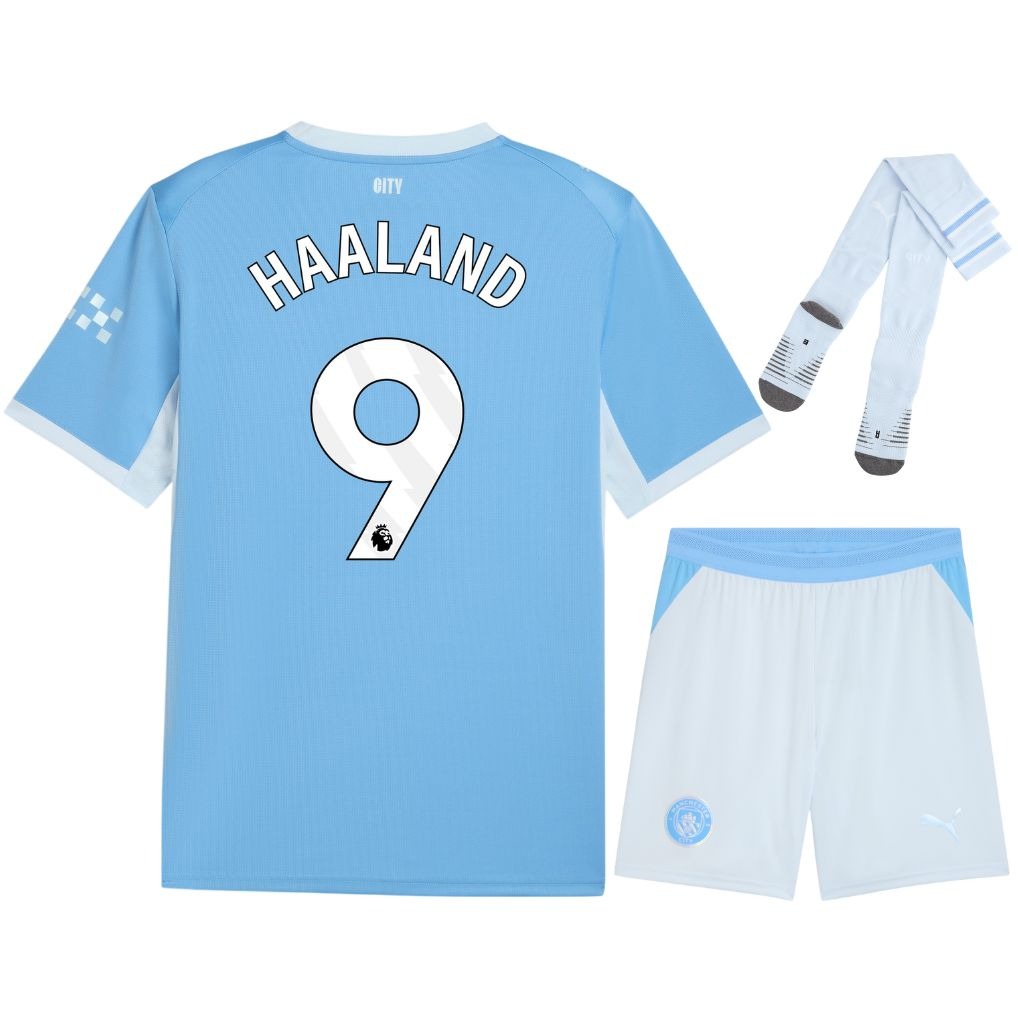 KITS ENFANT/ JUNIOR MANCHESTER CITY DOMICILE 2026/2027
