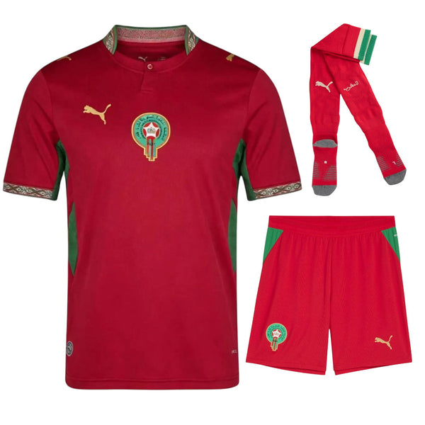 KITS ENFANT/ JUNIOR MAROC DOMICILE COUPE DU MONDE 2026