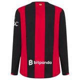 MAILLOT AC MILAN DOMICILE MANCHES LONGUES 2026/2027