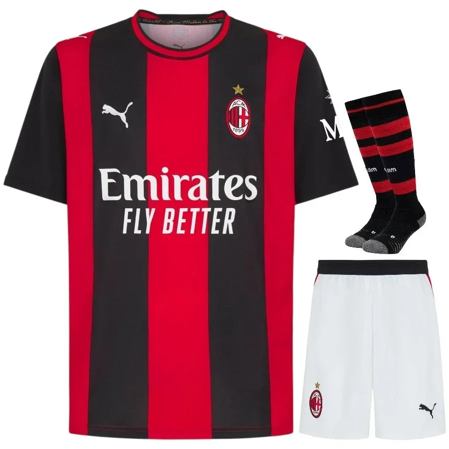 KITS ENFANT/ JUNIOR AC MILAN DOMICILE 2026/2027