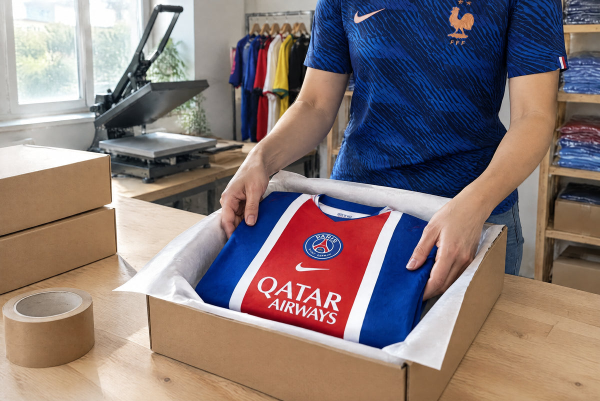 Chaque commande est vérifiée et emballée à la main.