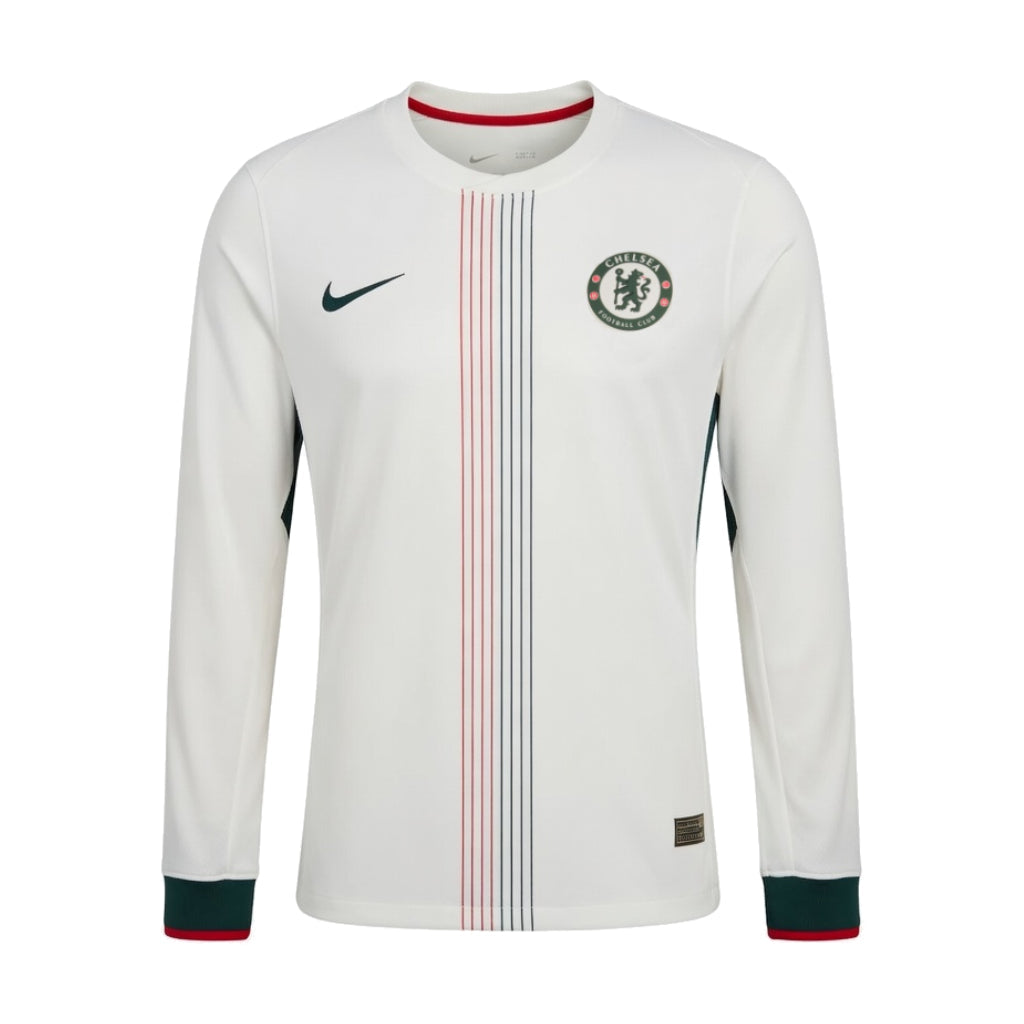 MAILLOT CHELSEA EXTERIEUR MANCHES LONGUES 2025/2026