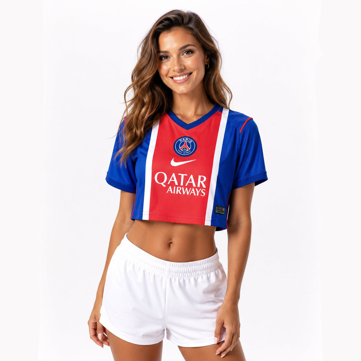 MAILLOT PSG CROP TOP FEMME DOMICILE 2026/2027