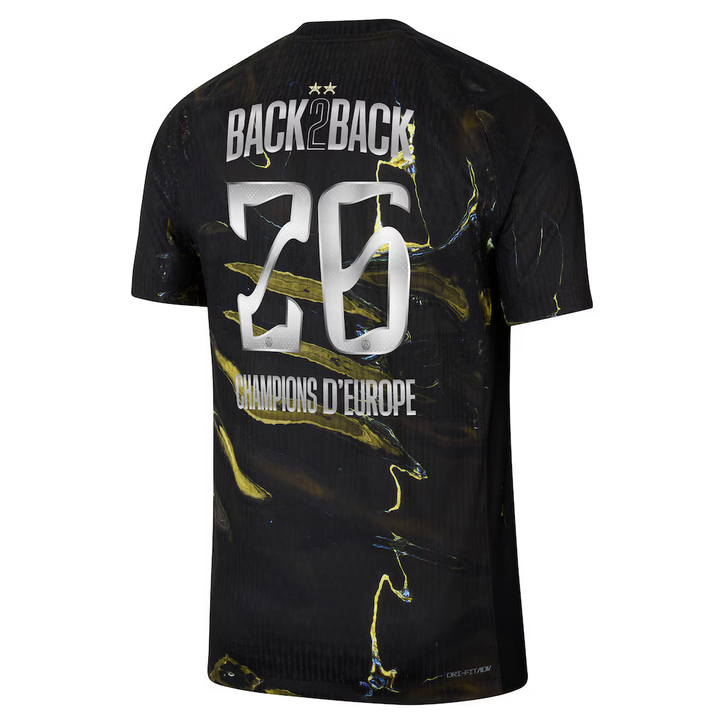 MAILLOT PSG NIGHT EDITION BACK TO BACK 2 ETOILES