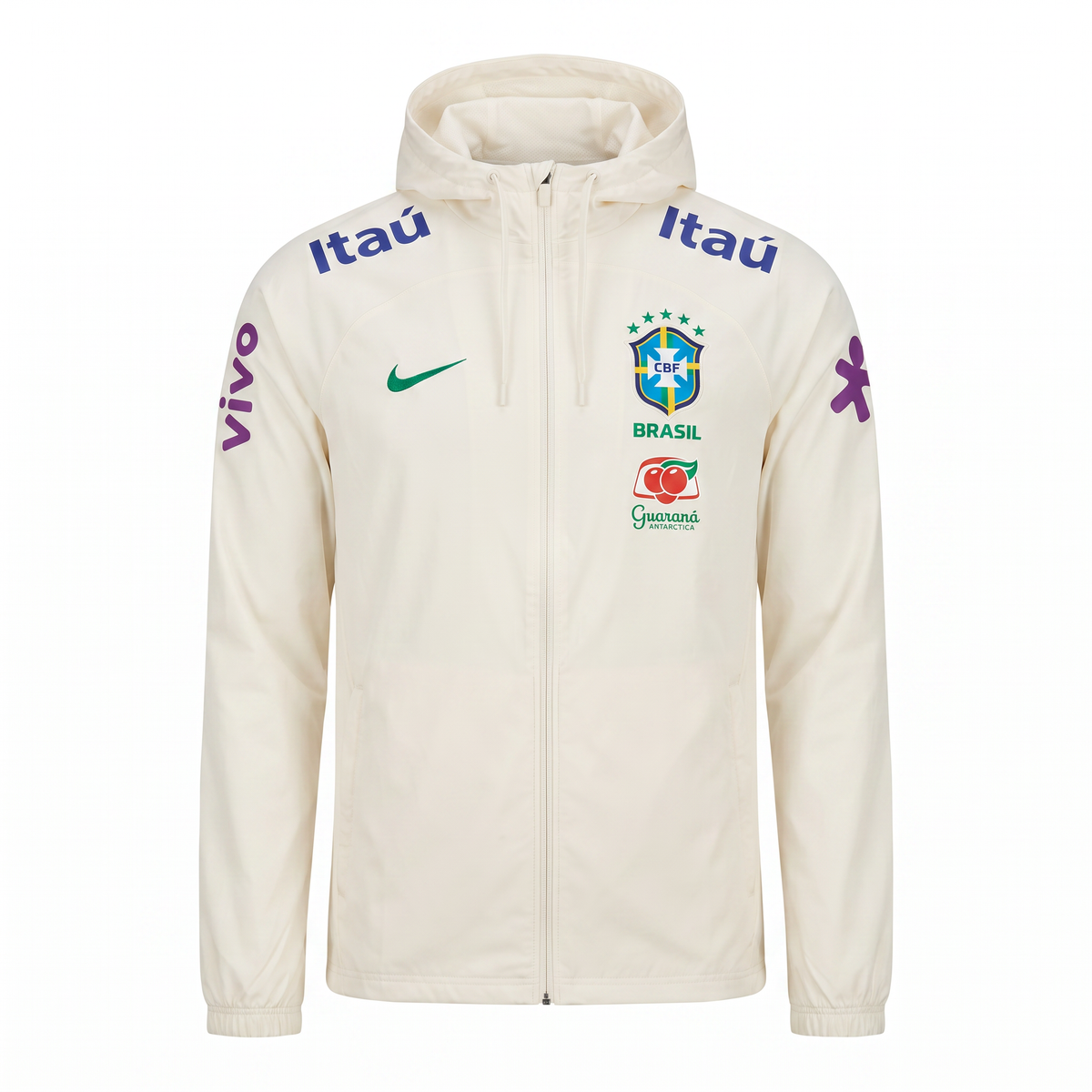Veste Brésil blanc Coupe du Monde 2026