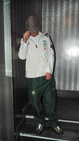 Veste Brésil vert portée
