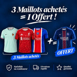 3 maillots achetés = 1 offert